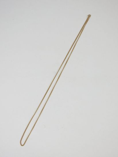 CHAINE en or jaune 750/1000° 7,64 gr. L.59...