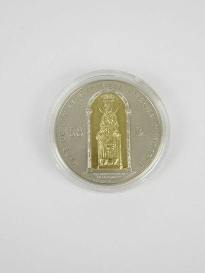 PRINCIPAUTE D'ANDORRE. Monnaie 50 Diners:...