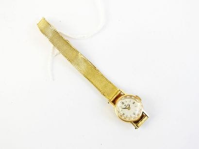 TISSOT. All yellow gold 750/1000° ladies'...