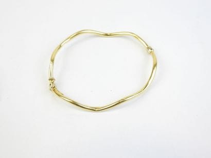 ZIGZAG BRACELET in yellow gold 750/1000°....