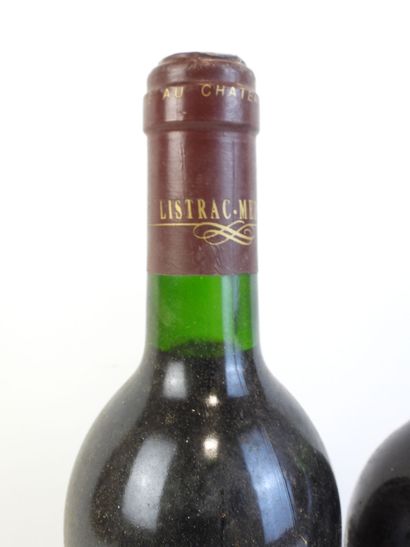 2 bouteilles : 
1 bt CHATEAU PEYBONHOMME...