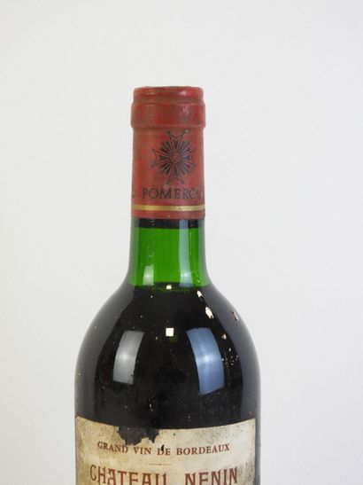 1 bouteille CHATEAU NENIN, Pomerol, 1986....
