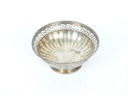 COUPELLE circulaire en argent 925/1000° de...