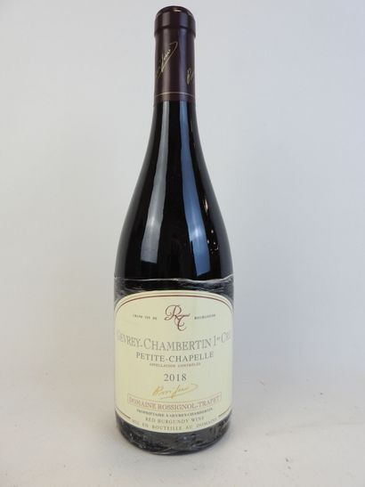 1 bouteille GEVREY-CHAMBERTIN 1er Cru, 2018,...