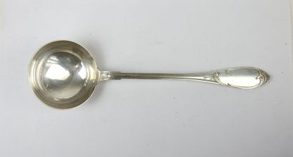 MENAGERE de couverts en métal argenté de...