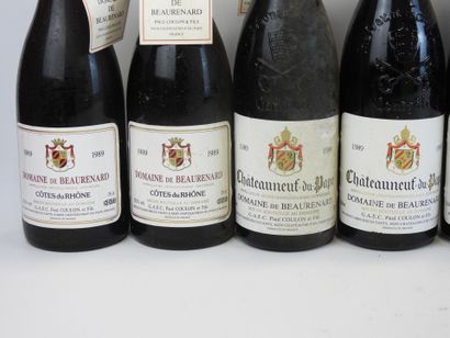 13 bouteilles dont : 
11 bts CHÂTEAUNEUF...