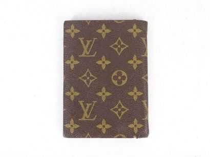 LOUIS VUITTON - Paris. Portefeuille en toile...
