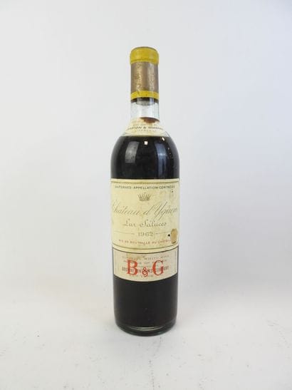 1 bouteille CHATEAU YQUEM LUR SALUCES, Sauternes,...