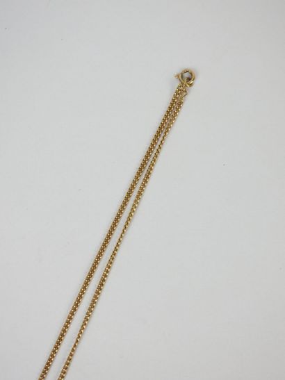CHAINE en or jaune 750/1000° 7,64 gr. L.59...