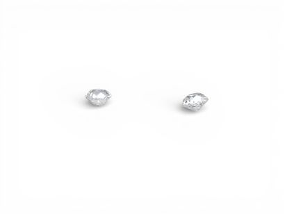 Paire de diamants de taille ancienne calibrant...