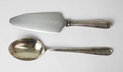 CHRISTOFLE, Vendôme model. Silver-plated...