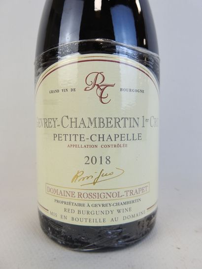 1 bouteille GEVREY-CHAMBERTIN 1er Cru, 2018,...