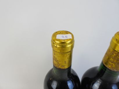 2 bouteilles CHATEAU PICHON LONGUEVILLE COMTESSE...