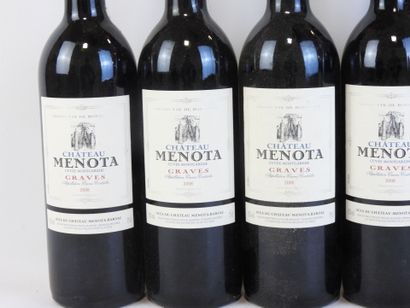 6 bouteilles CHATEAU MENOTA, Cuvée Montgarède,...
