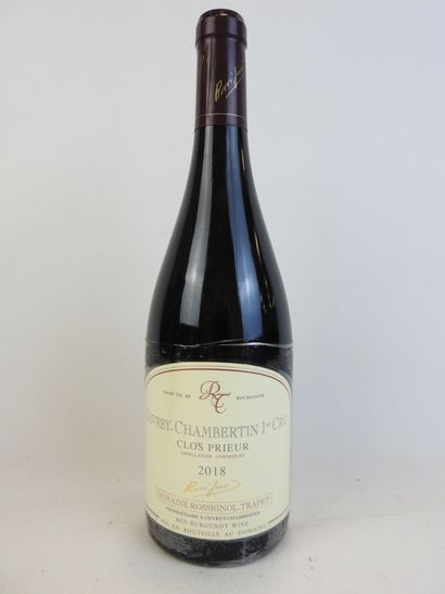 1 bouteille GEVREY-CHAMBERTIN 1er Cru, 2018,...