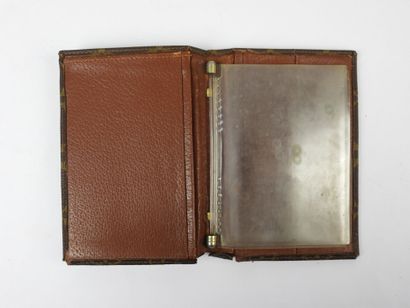 LOUIS VUITTON - Paris. Monogram canvas wallet....