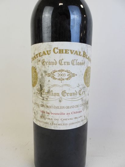 1 bouteille CHATEAU CHEVAL BLANC, Saint-Emilion...