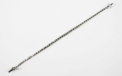 Tennis bracelet in 925/1000° silver with...