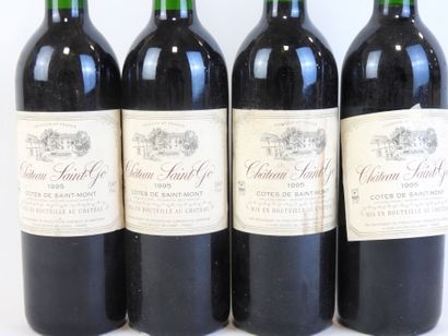 4 bouteilles CHATEAU SAINT-GO, Côtes de Saint...