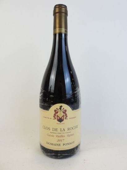 1 bouteille CLOS DE LA ROCHE, 2017, Cuvée...