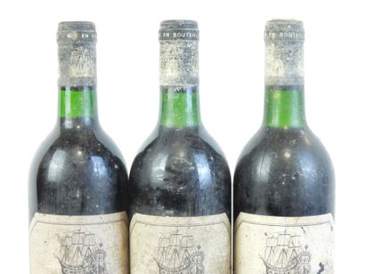 3 bouteilles AMIRAL DE BEYCHEVELLE, Saint-Julien,...