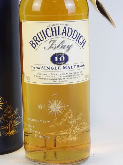 1 bouteille Whisky Bruichladdich, Islay,...