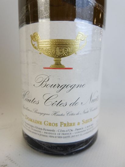 3 bouteilles HAUTES COTES DE NUITS, 2019,...