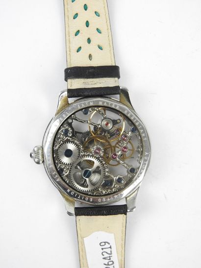 DUC DECREON DE SAINT PIERRE. Skeleton watch...