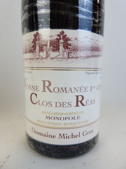 2 bouteilles VOSNE-ROMANEE 1er cru 2018,...