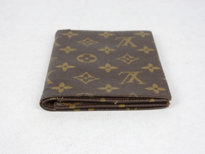 LOUIS VUITTON - Paris. Portefeuille en toile...