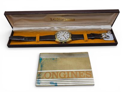 LONGINES.
Montre bracelet d'homme en métal...