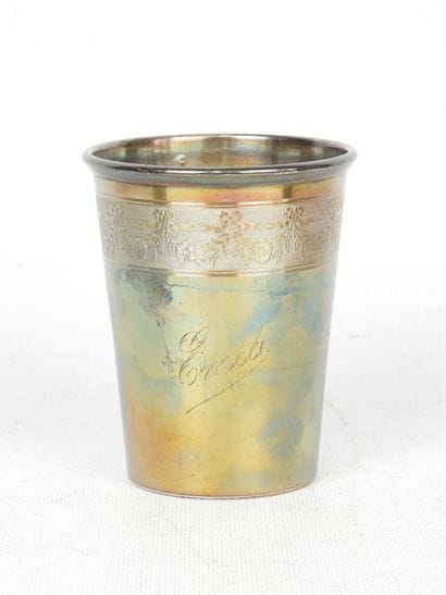 Five TIMBALES in silver 925/1000° Minerve...