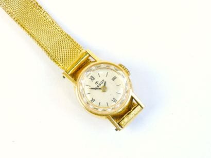 TISSOT. All yellow gold 750/1000° ladies'...