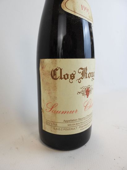 1 bouteille CLOS ROUGEARD, LES POYEUX, Saumur...