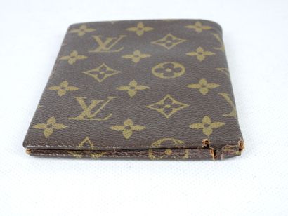 LOUIS VUITTON - Paris. Portefeuille en toile...