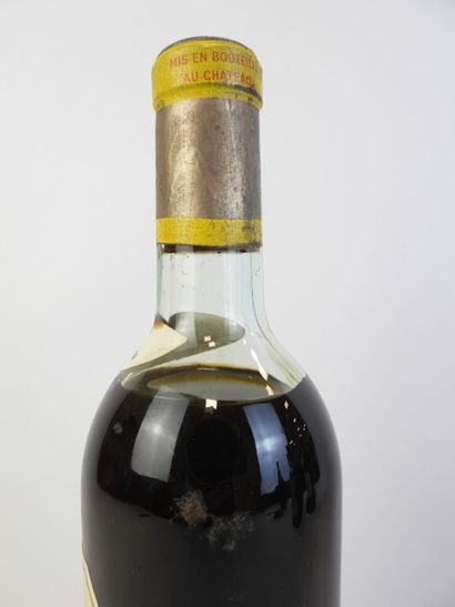 1 bouteille CHATEAU YQUEM LUR SALUCES, Sauternes,...