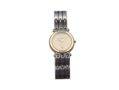 EMILE PEQUIGNET.
Montre bracelet en acier...