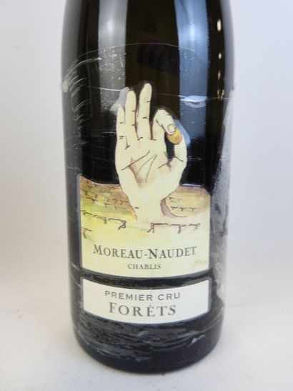 2 bouteilles CHABLIS FORETS, 2018, Morea...