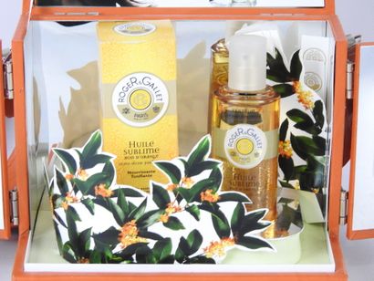 ROGER GALLET. Coffret de présentation de...