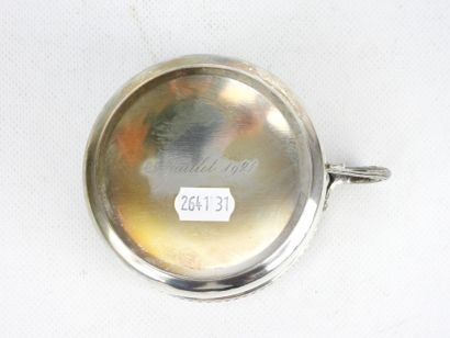 MUG and saucer in 925/1000° silver with MD...