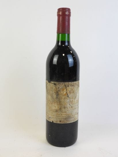 1 bouteille CHATEAU LA FLEUR MILON, Pauillac,...
