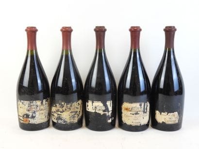 5 bouteilles CHATEAU DE LA GRILLE, Chinon,...
