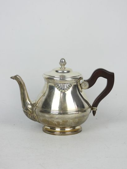 TEA and COFFEE SERVICE in 925/1000° silver...
