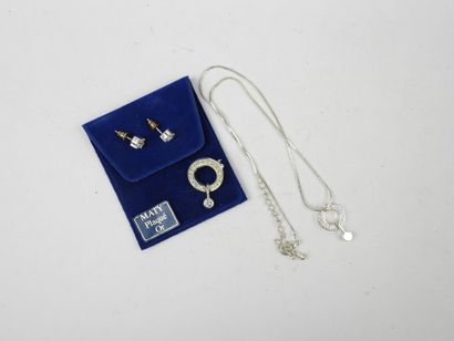 BIJOUX FANTAISIE. Lot comprenant broches,...