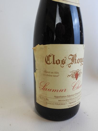 1 bouteille CLOS ROUGEARD, LE BOURG, Saumur...