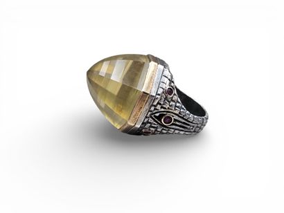 Jean BOGGIO (né en 1963).
Bague d'homme en...