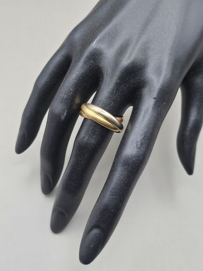 CARTIER.
Bague 3 ors 750 millièmes, modèle...