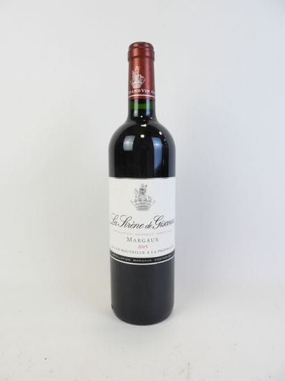 1 bouteille LA SIRENE DE GISCOURS, Margaux,...