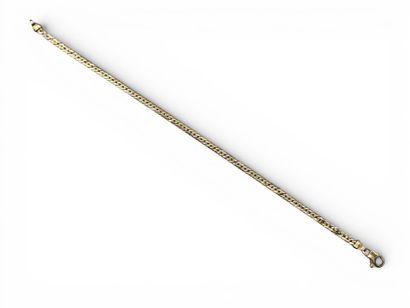 BRACELET en or jaune 750 millièmes à maille...
