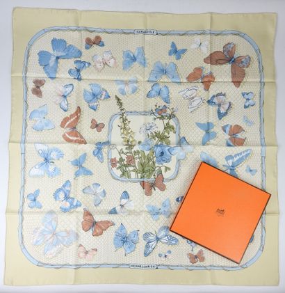 HERMES - Paris. Silk square, Farandole model,...